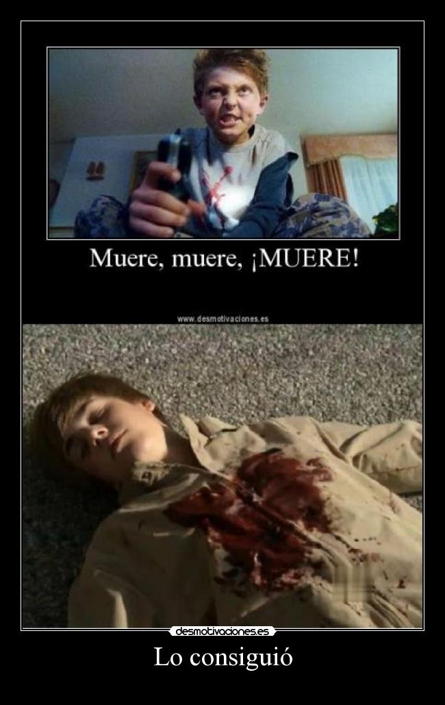 Lo consiguió -