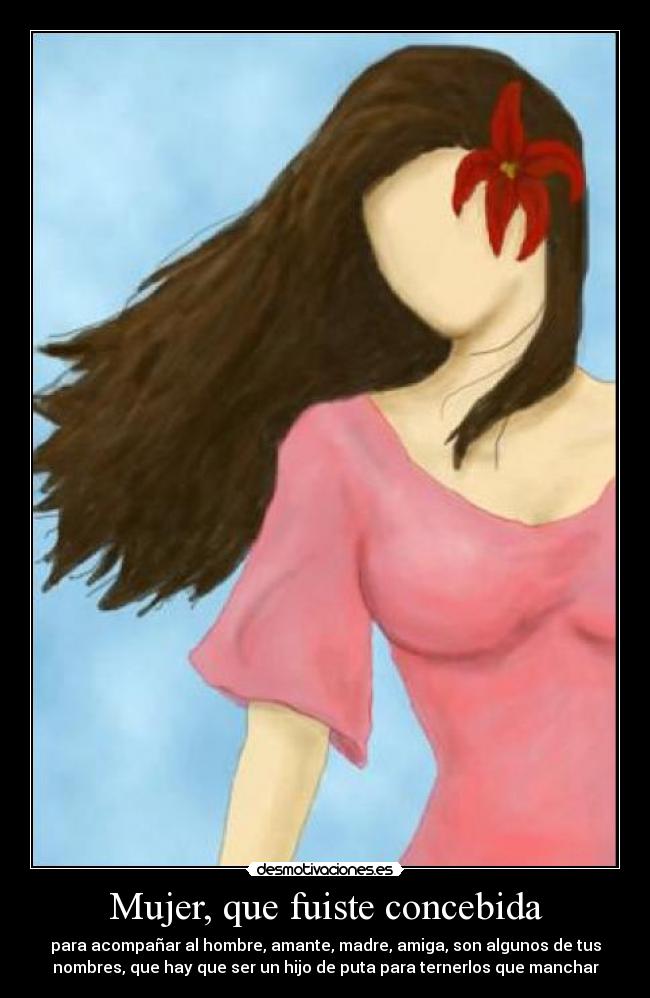 carteles mujer mujer desmotivaciones