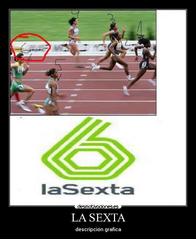 LA SEXTA - descripción grafica