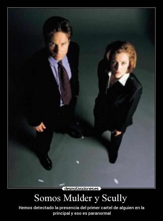 Somos Mulder y Scully  - 