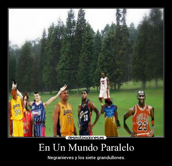 En Un Mundo Paralelo - Negranieves y los siete grandullones.