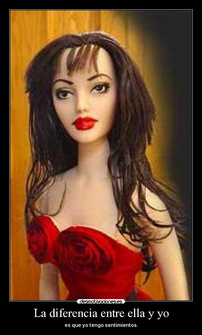 La diferencia entre ella y yo -