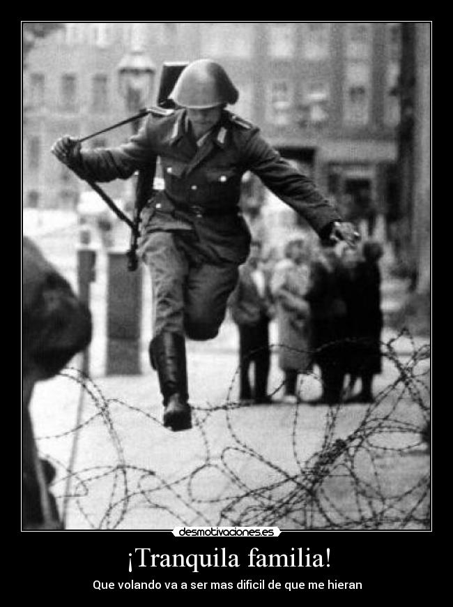 ¡Tranquila familia! -