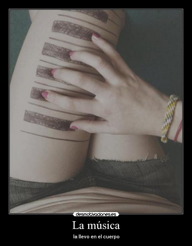 La música -