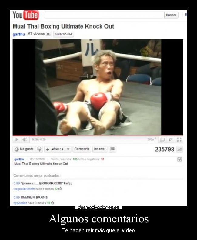 Algunos comentarios - Te hacen reír más que el video