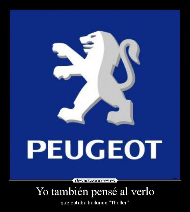 Yo también pensé al verlo - 