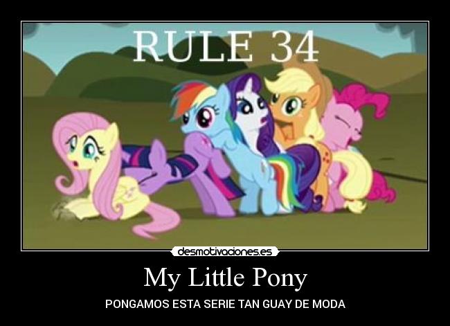 ponies rule 34