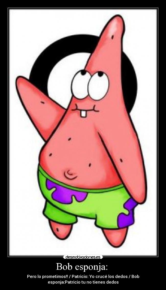 Bob esponja: -