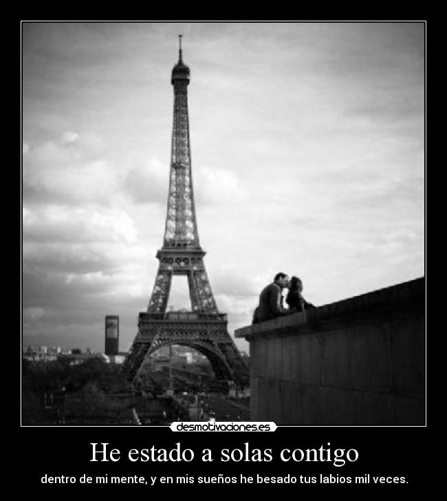 He estado a solas contigo -