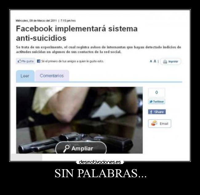 carteles facebook anti-suicidios emos feisbuk lala tuenti desmotivaciones