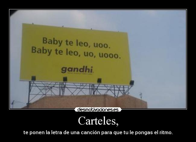 Carteles, - 