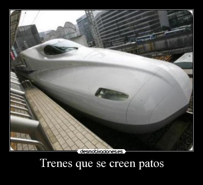 Trenes que se creen patos - 