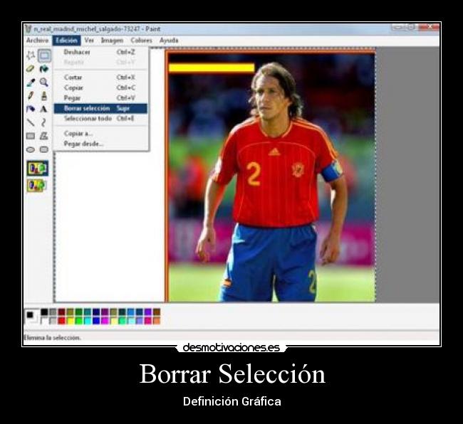 carteles borrar seleccion desmotivaciones