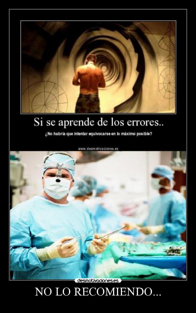 NO LO RECOMIENDO... -