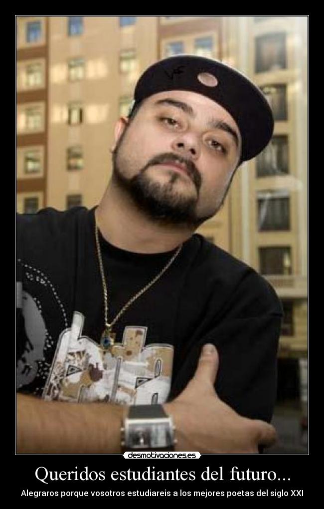Queridos estudiantes del futuro... -