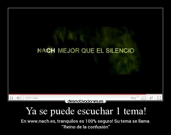 carteles nach tema silencio desmotivaciones