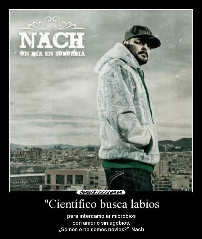 Científico busca labios -