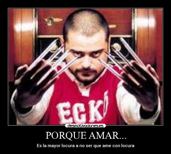 PORQUE AMAR... - 