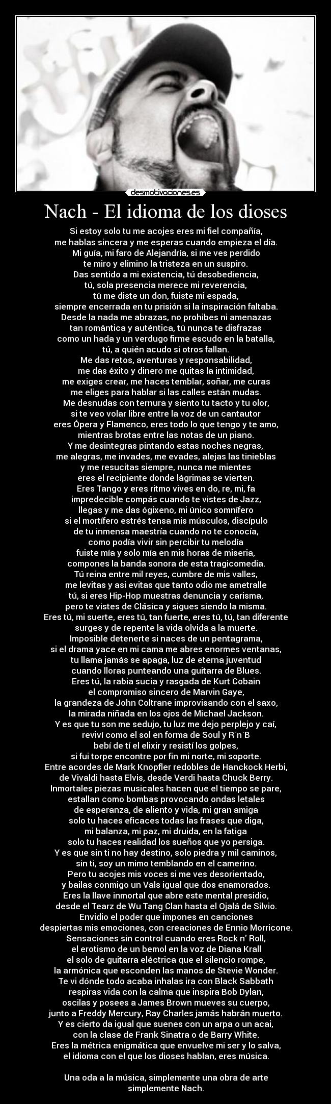 Nach - El idioma de los dioses -