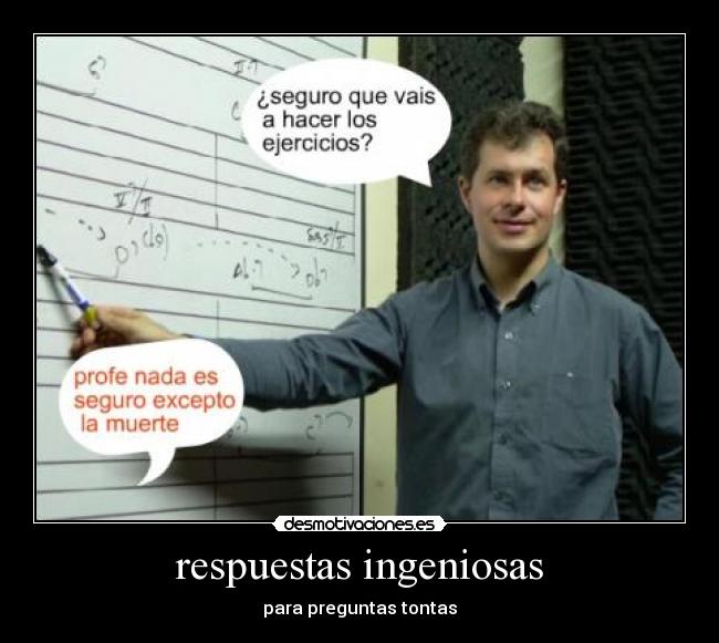 respuestas ingeniosas - 