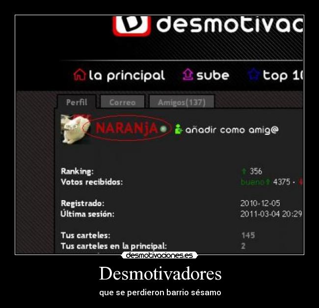 Desmotivadores - que se perdieron barrio sésamo
