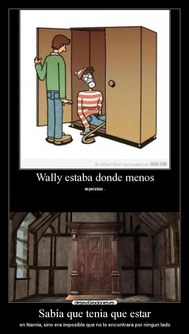 Sabía que tenia que estar - 