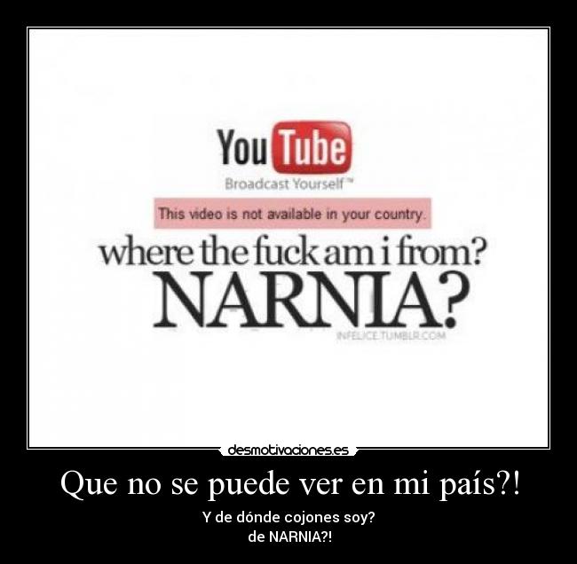 carteles narnia desmotivaciones