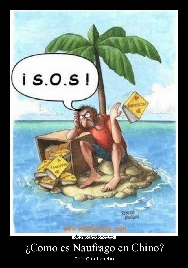 ¿Como es Naufrago en Chino? - 
