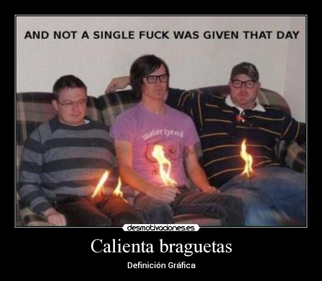 Calienta braguetas -
