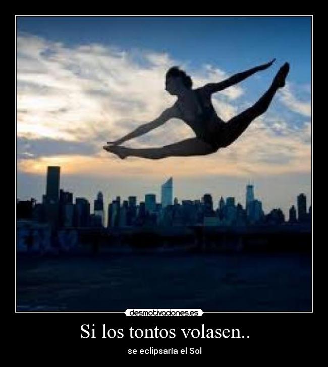 Si los tontos volasen.. -