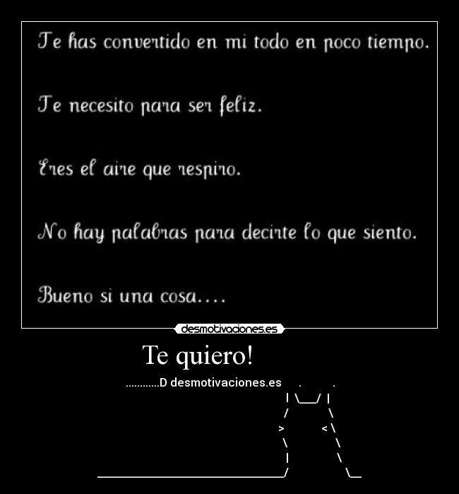 Te quiero!          - 