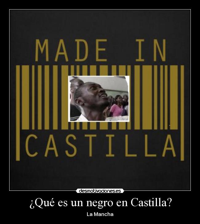 ¿Qué es un negro en Castilla? - 
