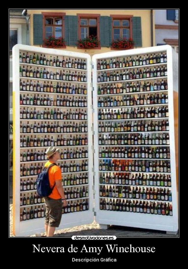 Nevera de Amy Winehouse - Descripción Gráfica