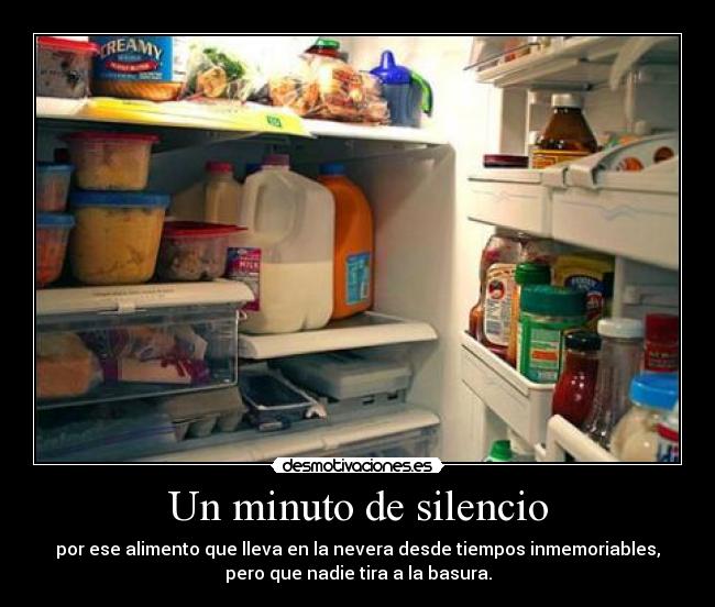 Un minuto de silencio -