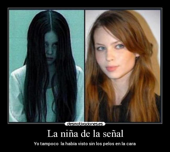 La niña de la señal -