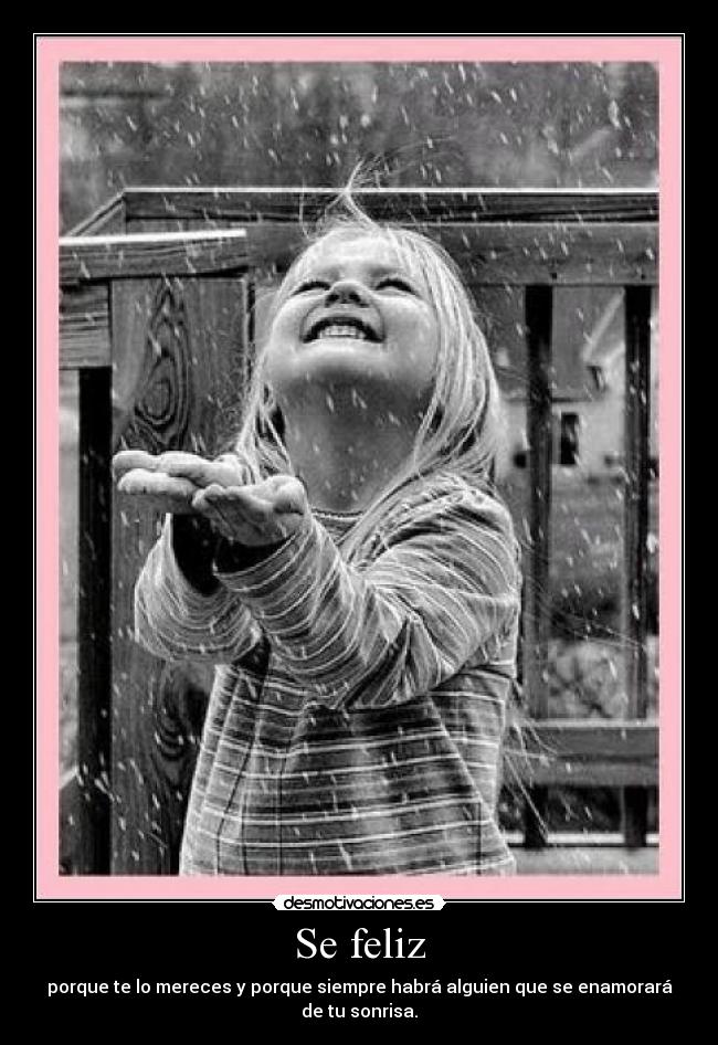 Se feliz -