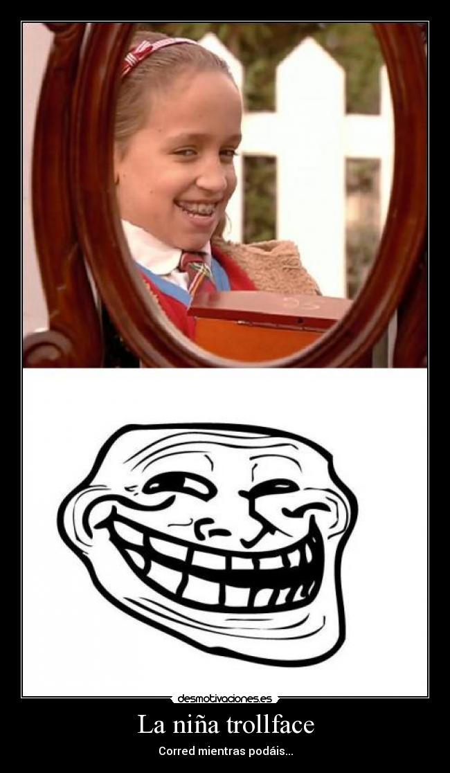 La niña trollface -