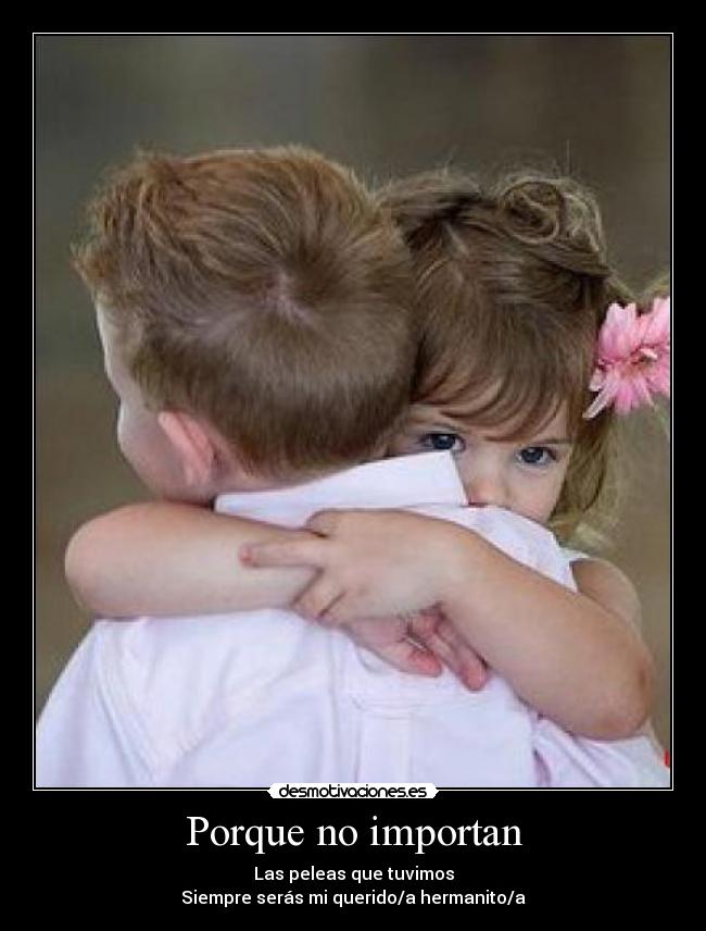 Porque no importan - 