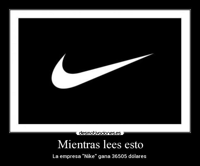 carteles nike desmotivaciones