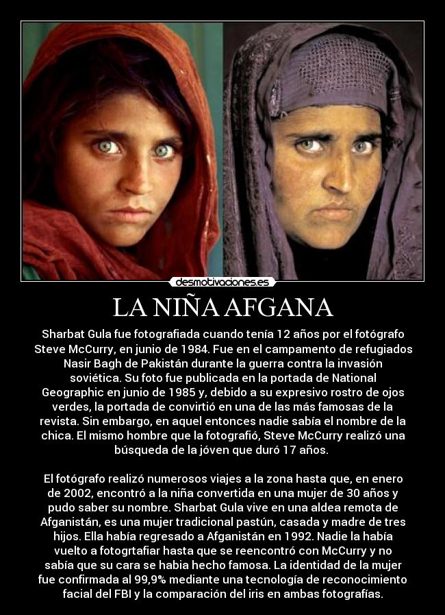 LA NIÑA AFGANA - 