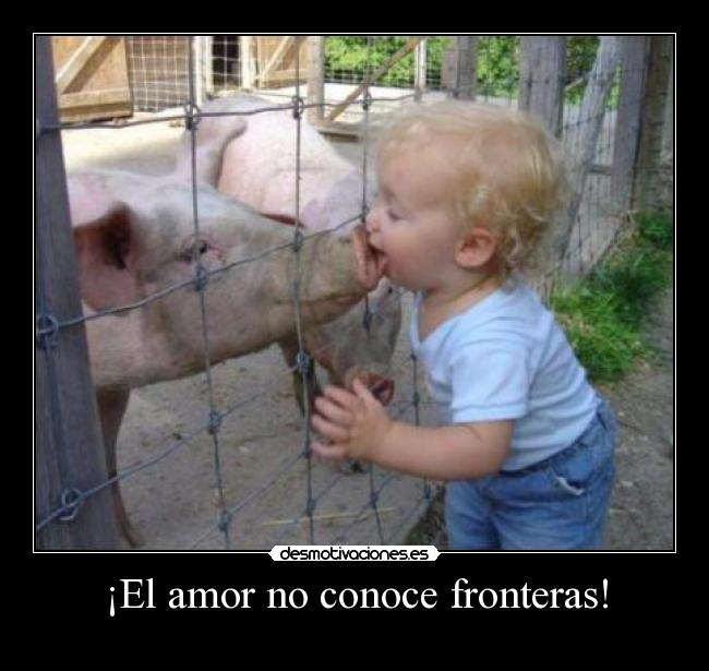 ¡El amor no conoce fronteras! -