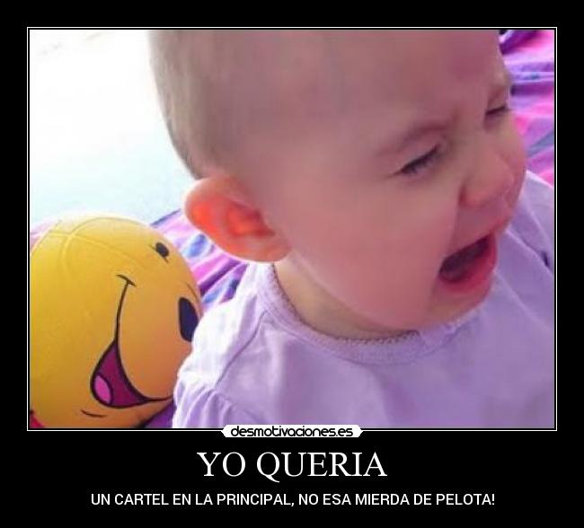 YO QUERIA -
