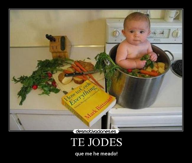 TE JODES -