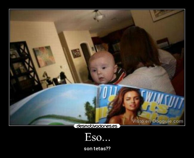 Eso... - son tetas??