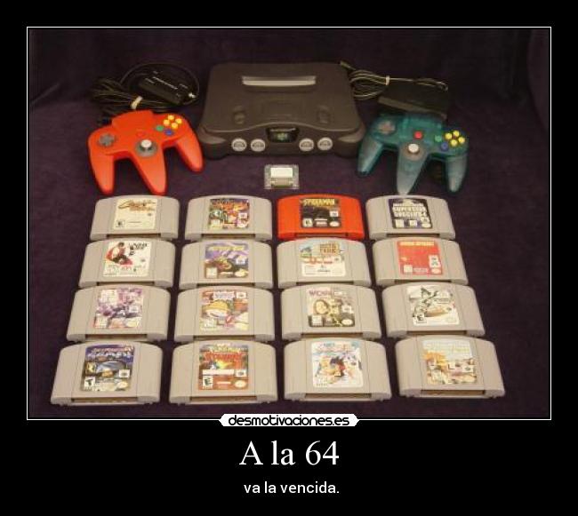 A la 64 - va la vencida.