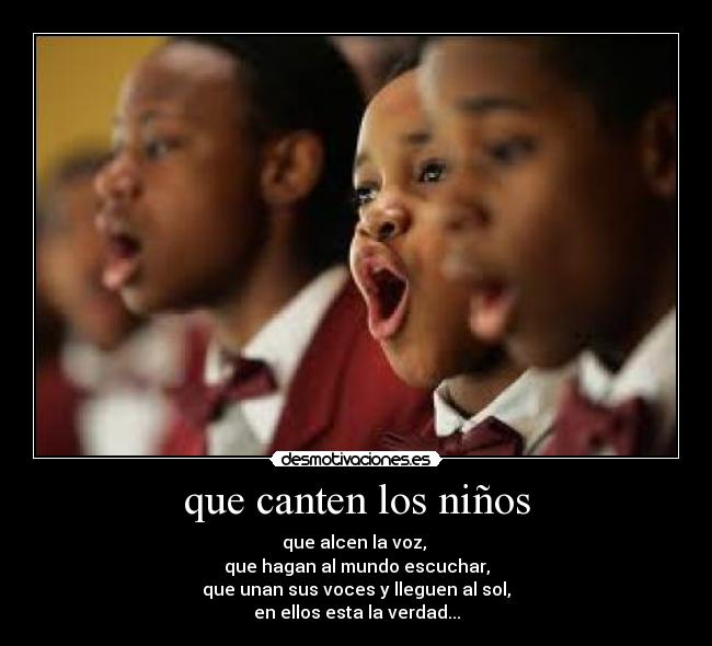 que canten los niños - 