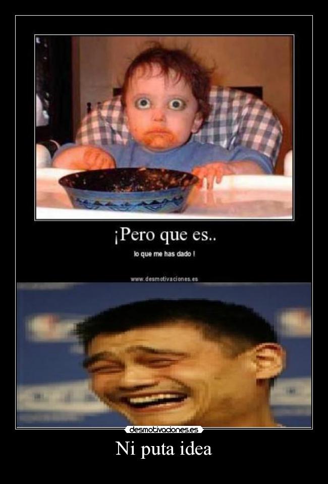 Ni puta idea - 