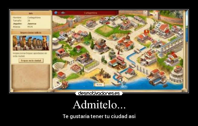 Admitelo... - Te gustaria tener tu ciudad asi