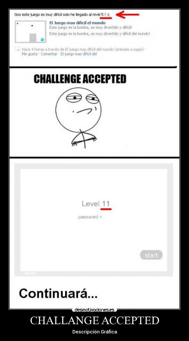 CHALLANGE ACCEPTED -