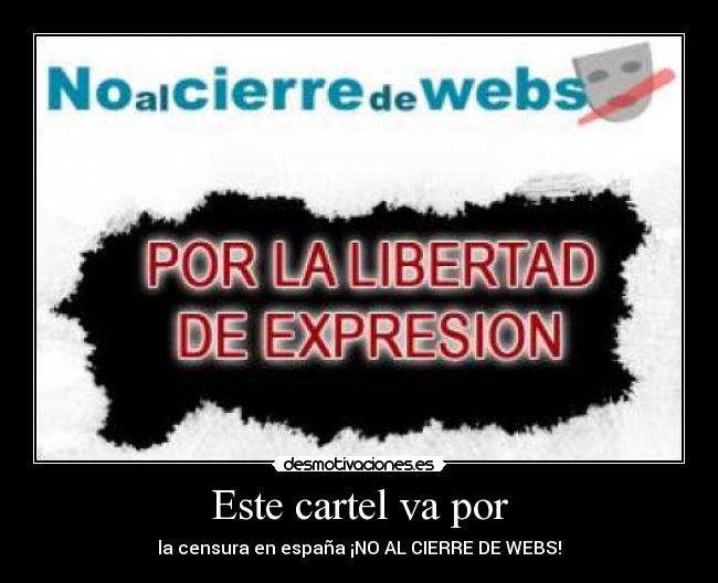 Este cartel va por - 